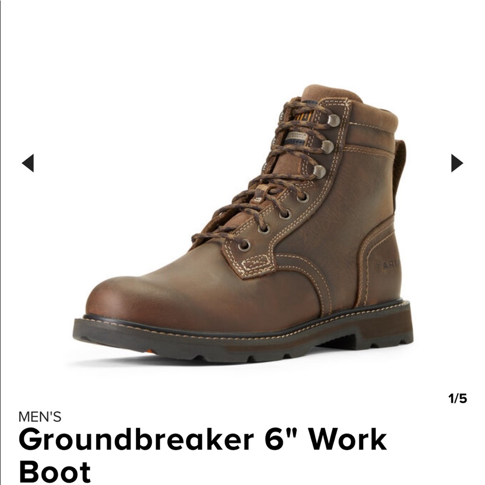 Men’s work boots